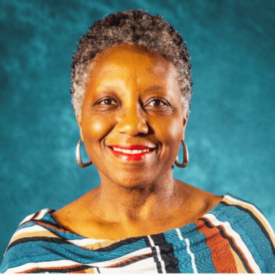 Gloria Bromell Tinubu smiling for the camera